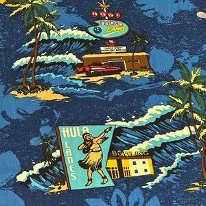 Tropical Bowling Fabric UNCUT 1+ yard